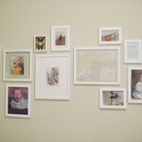 Nailed It: Creating A Gallery Wall In The Guest Room