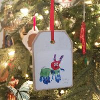 Two Ways To Make Ornaments With Kid Art