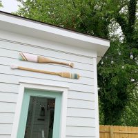 How To Make Decorative Oars (And How To Not Almost Ruin Them Like I Did)
