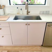 How We Painted Our Ikea Kitchen Cabinets