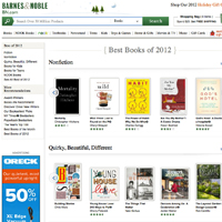Barnes & Noble List 2012