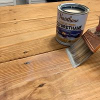 The Miracle Of Sanding & Refinishing A Dining Table